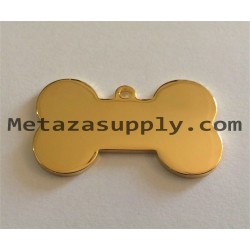 Metaza Heart shape Gold pendant, 30x27