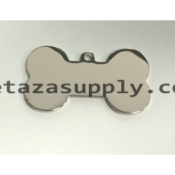 Metaza Dog Tag silver pendant, 22x36